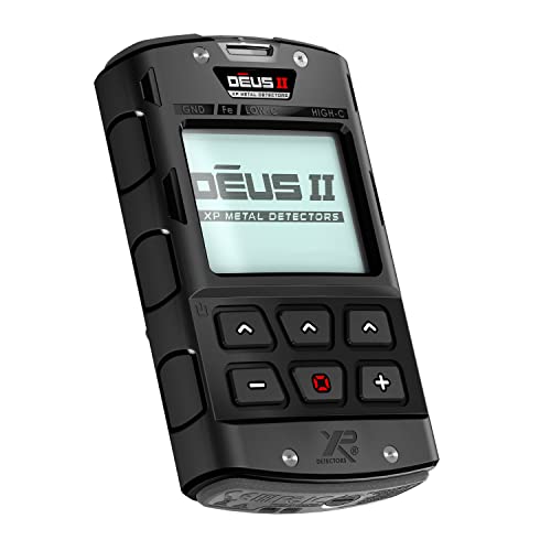 Xp Metal Detectors Telecomando Senza Fili Per Deus Ii, Resistente Agli Urti E Impermeabile A 20 M (Ip68) - Per Parametri Interni - Telecomando Con Dis