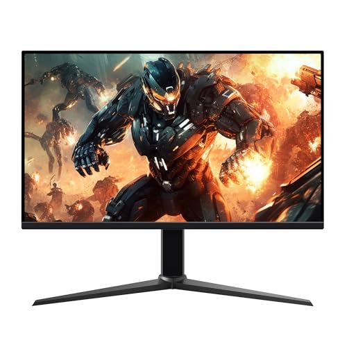 Amazon Basics, Monitor Da Gaming, 27", Fhd 1080P, 165 Hz, Compatibile Con Vesa, Sincronizzazione Adattiva, Risposta In 1 Ms, Nero