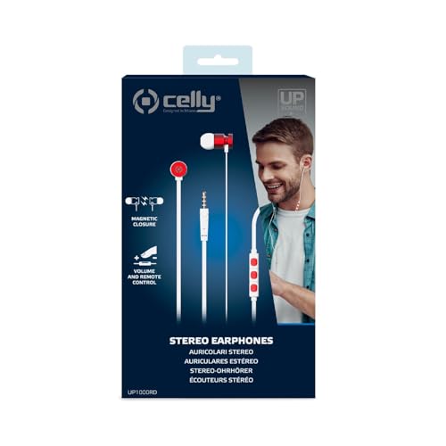 Auriculares C/Micro Up1000 Rojo