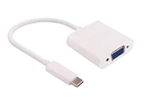 Microconnect - Adattatore Usb C - D-Sub Da 0,2 M (Usb С, D-Sub, Maschio/Femmina, Colore: Bianco