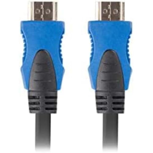 Lanberg Cavo Hdmi Ca-Hdmi-20Cu-0018-Bk Connettori Maschio/Maschio Placcati In Oro Risoluzione Fino A 3840 X 2160 1,8 Metri Nero