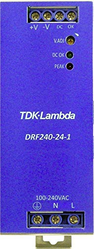 Tdk-Lambda Montaggio Su Din Rail Di Alimentazione (Din-Rail) Drf 240-24-1Hl 24 Vcc 240 W X 1 (Drf 240-24-1Hl)