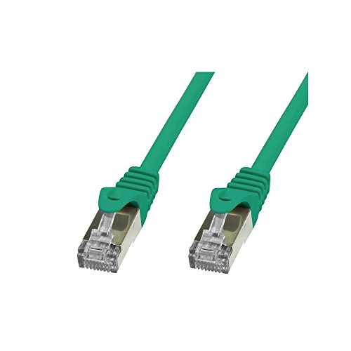 Techly Cavo Di Rete Patch In Rame Cat.6 Verde Sftp Lszh 3M