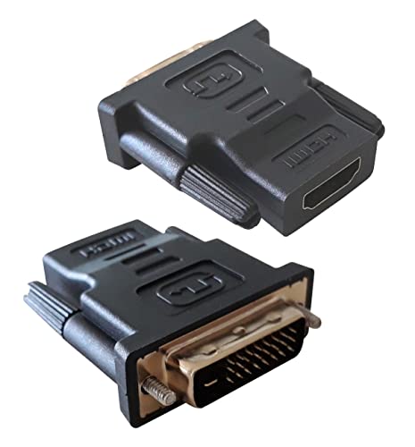 Techly 304178 Adattatore Hdmi Femmina A Dvi-D Dual Link Maschio Nero