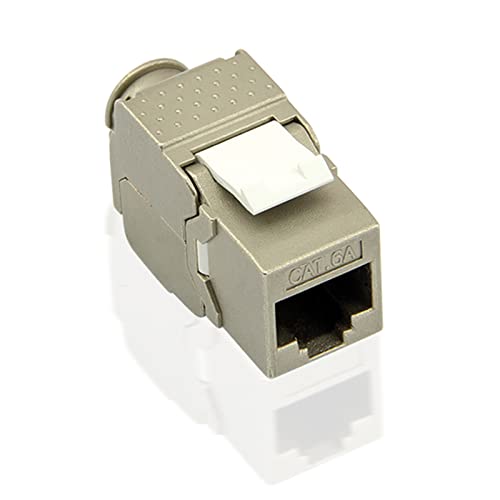 Value Cat.6A (Classe Ea) Keystone, Rj-45, Schermato, Senza Attrezzi, Slim