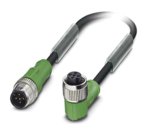 Phoenix 1681635 0,6 M Black, Grey Signal Cable – Signal Cables (0,6 M, -25-90 °C, Black, Grey)