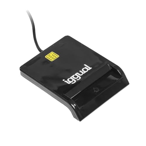 Iggual Lector Tarjetas Id Dni Sip Usb 2.0 Negro