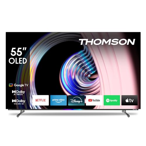 Thomson 55 Pollici (139 Cm) Oled 4K Uhd Google Tv Voice Control Triple Tuner Smart Tv - 55Og8S24-2024
