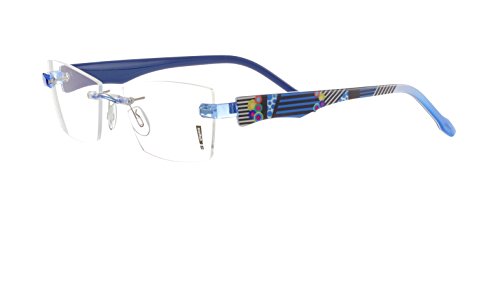 Switch It 2254 - Staffa Di Ricambio Combinata Di Colore Blu/Nero/Bianco, Interno Blu