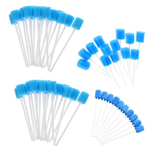 Zhyuan 100 Tamponi Per La Pulizia Della Bocca, A Forma Di Petalo, Per La Cura Orale, Per La Cura Orale, Per La Cura Orale, Per La Bocca