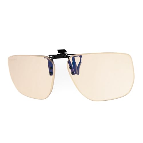 Horus X • Clip-On Clear • Clip Per Occhialii • Clip-On Anti Luce Blu • Supporto Per Occhiali Con Filtro Di Protezione Dello Schermo (Pc Console Videog