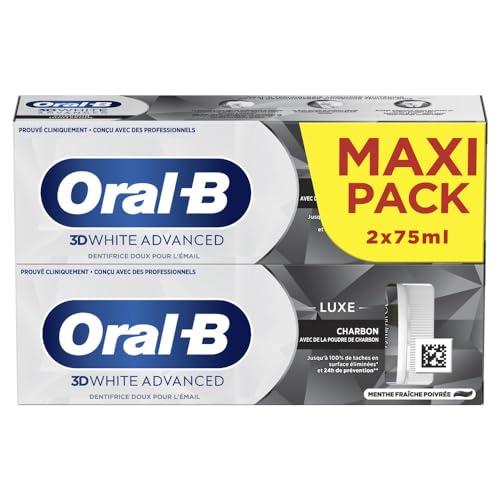 Oral-B 3D White Whitening Therapy Pulizia Intensa Dentifricio 2 X 75 Ml