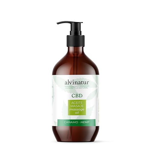 Olio Per Il Massagio Del Corpo Alla Canapa - 250Ml - Attivo Muscolare, Articolare - Gambe E Piedi Stanchi, Spalle, Gomiti - Azione Rapida