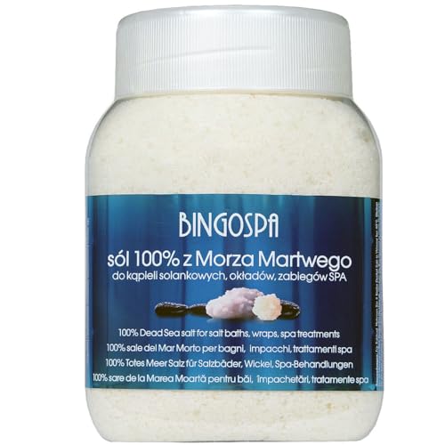 Mar Morto Sale Da Bagno 100% Mar Morto Per Bagno, Idromassaggio E Trattamenti Spa 1250 G Bingospa