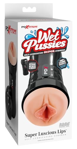 Pdx Wet Pussies - Super Luscious Lips Self-Lubricating Stroker Light 9,1 Cm