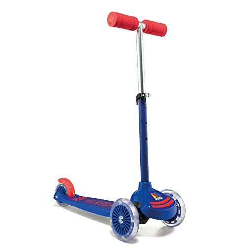 Monopattino Blu Marino Con Luce 56 Cm Massimo 20 Kg