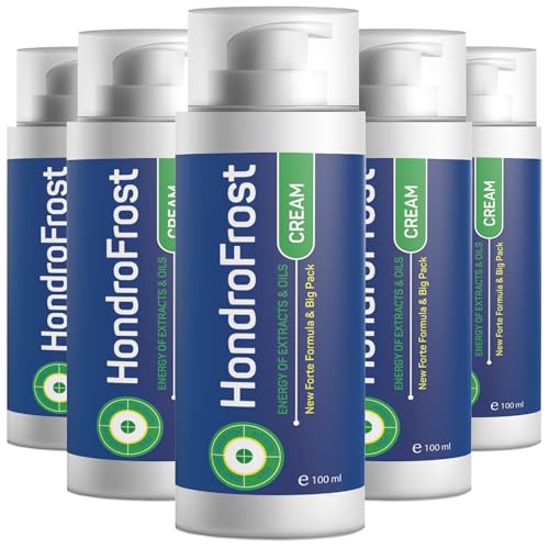 Hondrofrost Crema - 500 Ml, Confezione Da 5