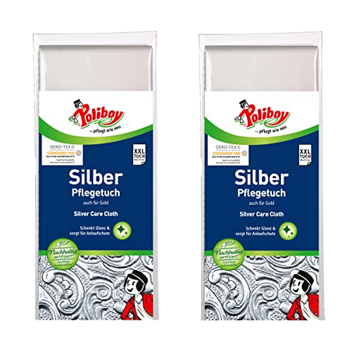Poliboy, Diversi Prodotti Per Pulizia E Manutenzione Di Prodotti In Argento E In Altri Metalli (Rame, Ottone, Oro), Made In Germany