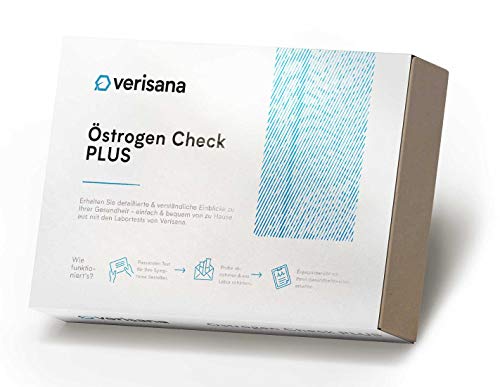 Verisana Estrogeni Check Plus – Test Della Saliva Ormonale Per Estrogeni (Estradiolo, Estriolo, Estrone) & Progesterone – Determinare La Carenza Di Es