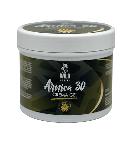 Wild Horses | Arnica 30 Crema Gel, Crema Per Massaggio Con Proprietà Antifiammatorie, Analgesiche E Antisettiche, 100% Naturale, 500G, Made In Italy