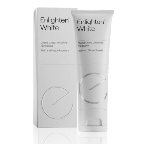 Enlighten White – Dentifricio Sbiancante Per Denti - Protezione Avanzata Dello Smalto E Rimozione Delle Macchie Di Grado Clinico - Dentifricio Al Fluo