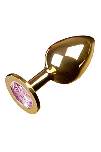 Dolce Piccante Sex Toy - Anal Toy - Buttplug: Jewellery Large Gold Pink