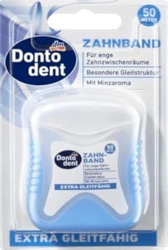 Dontodent Nastro Dentato Extra Scorrevole, 50 M