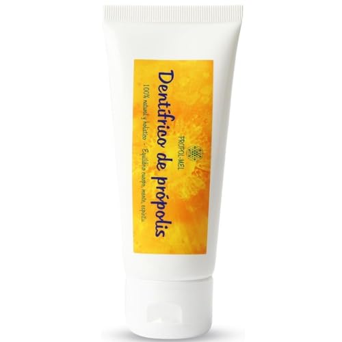 Dentifricio Naturale 100 G. La Propoli Agisce Come Rigeneratore E Fortificatore Delle Gengive, Remineralizzante Dentale E Anticarie. Dentifricio Senza