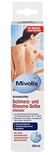 Unguento Intenso Per Dolore E Reumatismi, Analgesico, Rilassante Muscolare, Riscaldante, 100 Ml