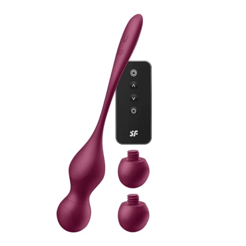 Satisfyer Love Birds Vary Connect App | Allenamento Intensivo Del Pavimento Pelvico | Palline Vaginali Vibranti | Ricaricabile | Impermeabile (Ipx7)