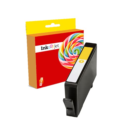 Cvt - Inchiostro Compatibile 912Xl Giallo 3Yl83Ae Per Hp Officejet Pro 8010 8012 8013 8014 8015 8020 8022 8023 8024 8025