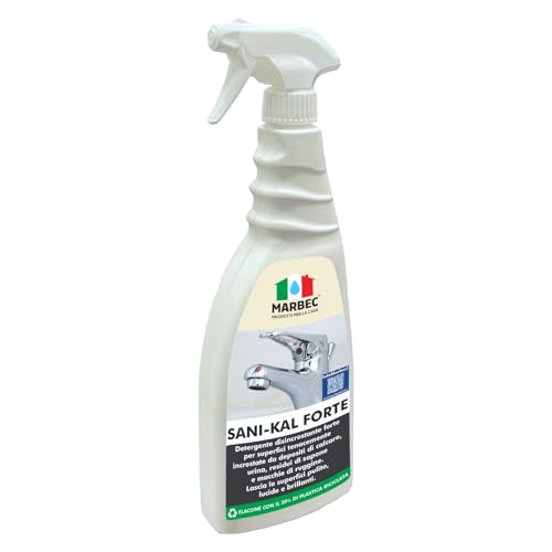 Marbec Sani-Kal Forte 750Ml Detergente Decalcarizzante Disincrostante Forte Per Sanitari E Ceramiche