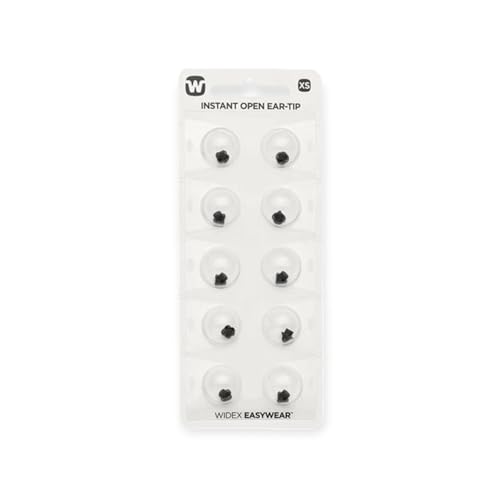 Widex - Auricolari, Misura Xs, Confezione Da 10 Pezzi Per Apparecchi Acustici
