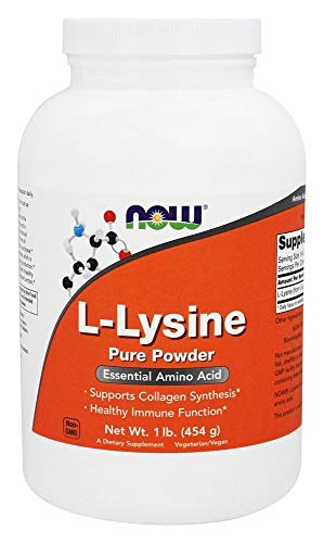 Now Foods L-Lysine 100 % Pure Powder, 2 Pk By Now Foods