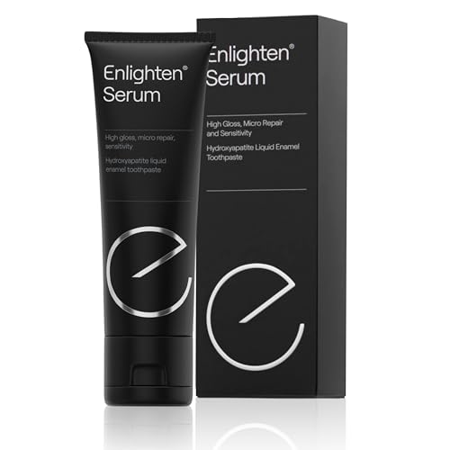 Enlighten Serum - Dentifricio Sensitive Repair - Dentifricio Sbiancante Quotidiano Vegano Per Alleviare La Sensibilità Con Idrossiapatite - Riparazion