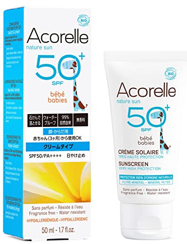 Acorelle Sun Creme Baby, Confezione Da 1 (1 X 50 Ml)