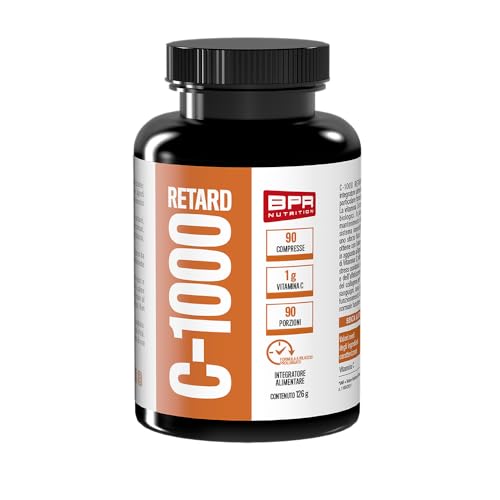 Bpr Nutrition C-1000 Retard - Integratore A Base Di Vitamina C A Rilascio Prolungato