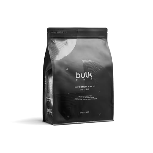 Bulk Informed Whey Protein, Frullato Proteico Con Aggiunta Di Enzimi Digestivi, Vaniglia, 2.27Kg, 75 Porzioni