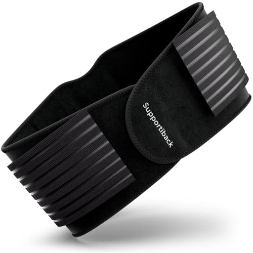 Cintura Di Supporto Per La Schiena Per Uomini E Donne, Brevettata, Doppia Fascia Regolabile Per Sciatica/Schiena/Ernia Del Disco/Scoliosi, Sollievo Da