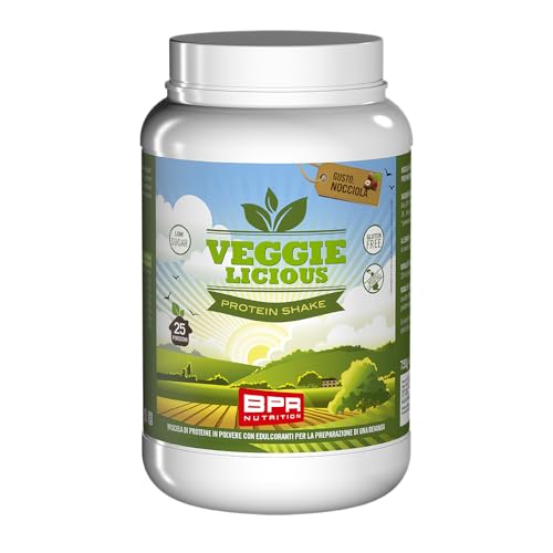 Bpr Nutrition - Veggie Licious Protein Shake Gusto Nocciola 750 G