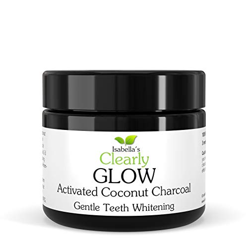 Clearly Glow Cocco, Polvere Di Carbone Attivo Sbiancante Per I Denti | Puro, Naturale, Commestibile, Non Ogm, Prodotto Negli Stati Uniti | Sbianca I D