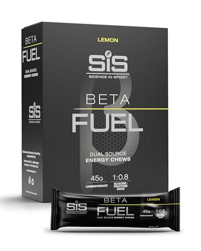 Science In Sport Beta Fuel Barretta 6 X 60G Limone - Barrette Energetiche Vegane Con 46G Di Carboidrati, Barrette Di Carboidrati Deliziose Come Fonti