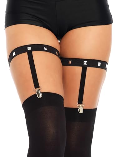 Leg Avenue Calze Autoreggenti Nere