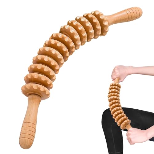 Rullo Per Massaggi Di Alta Qualità, Design Curvo, Strumenti Per Massaggi Per Scolpire Il Corpo, Drenaggio Linfatico E Riduzione Della Cellulite, Massa