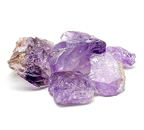 Doja Barcelona | Ametista Pietra Naturale | 250G Aprox. | Ametista Grezza 2-3 Cm | Cristalli Grezzi | Pietre Naturali | Quarzo Ametista Pura: Attrae P