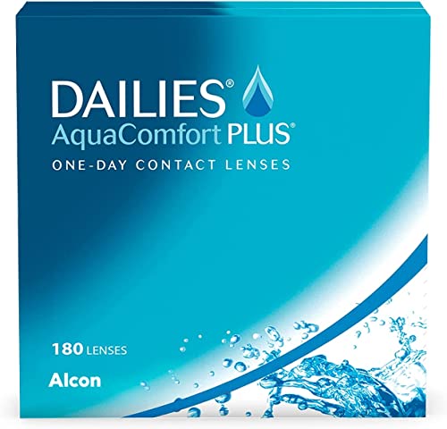 Dailies Aquacomfort Plus Lenti A Contato Giornaliere, 180 Lenti, Bc 8.7 Mm, Dia 14.0 Mm, -6.5 Diopt