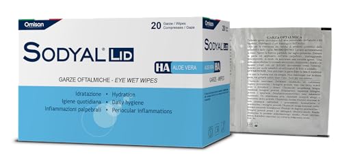 Sodyal Lid Garze Oftalmiche Monouso Con Acido Ialuronico Ed Aloe Vera - 20 Garze