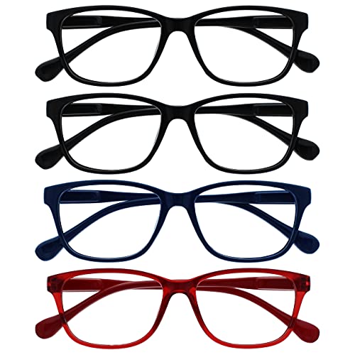 Opulize Nero Blu Navy Rosso Leggero Lettori Valore 4 Pacco Uomo Donna Cerniere Molla Rrrr27-113Z +1,00-88 Gr