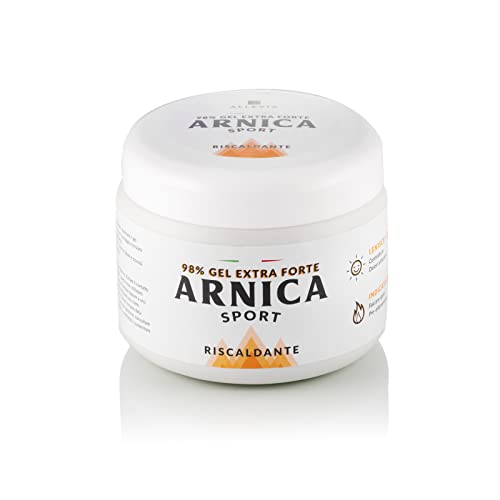 Allevia Gel Di Arnica Da Coltura Biologica E Artiglio Del Diavolo Riscaldante, Raffreddante E Defaticante (Riscaldante, 500Ml)