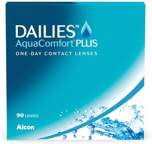 Dailies Aquacomfort Plus Lenti A Contato Giornaliere, 90 Lenti, Bc 8.7 Mm, Dia 14.0 Mm, +5.25 Diopt